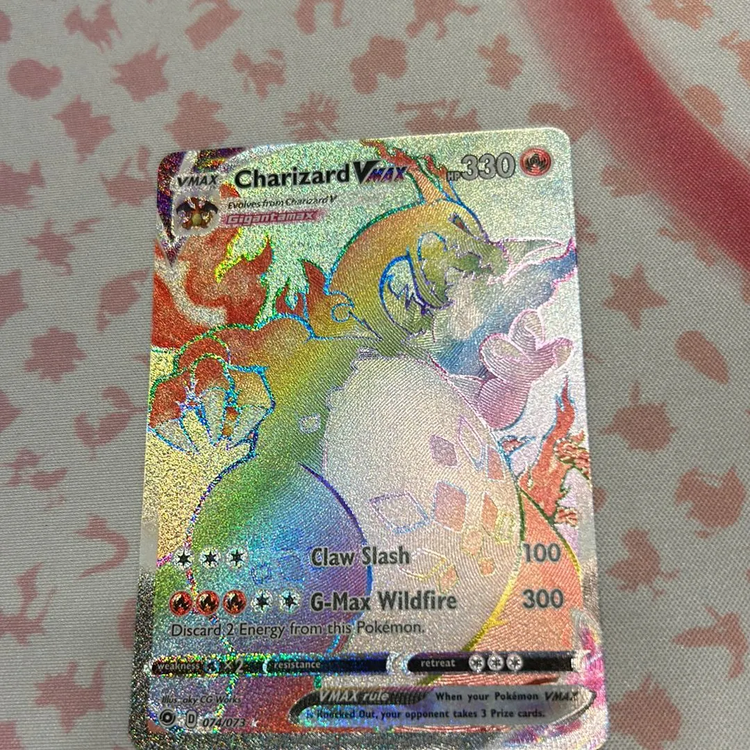pokemon cards vmax charizard rainbow Charizard VMAX (Secret)