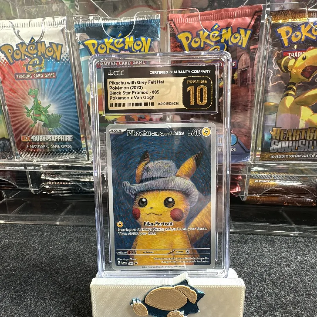 CGC 10 Pristine Pikachu Van Gogh Promo  Whatnot: Shop, Sell, Connect