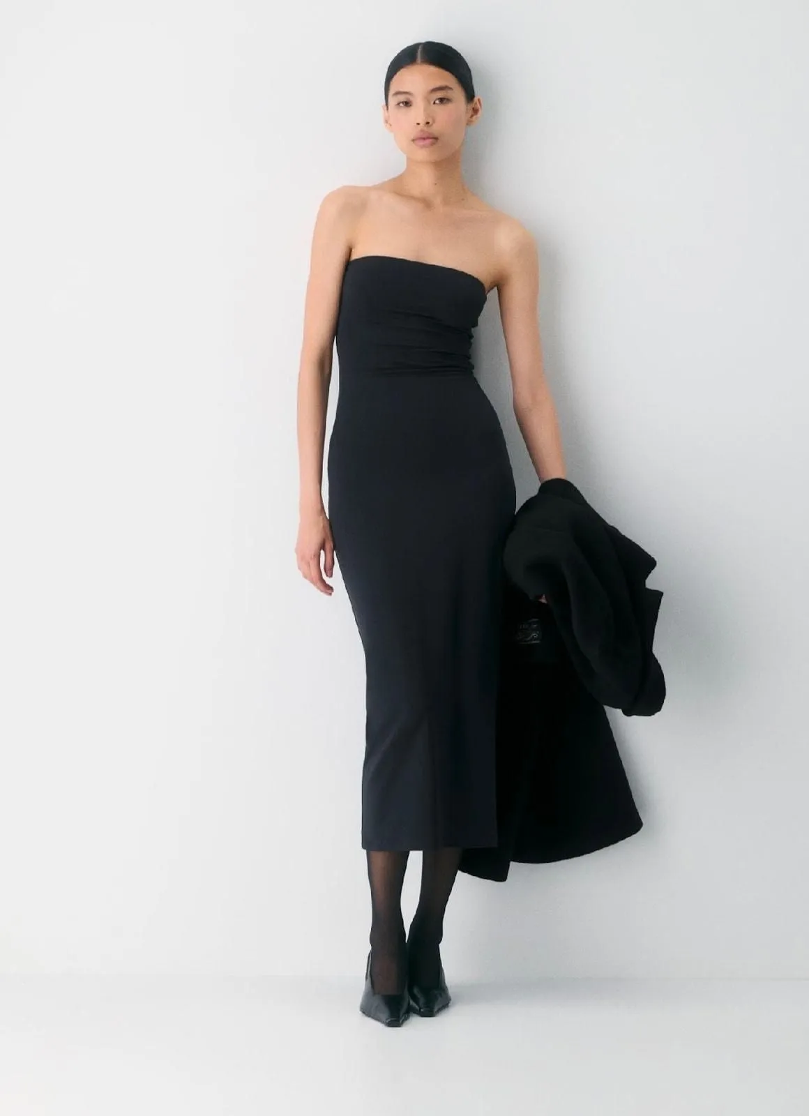 fitted shirt dress midi RICHMOND DRESS