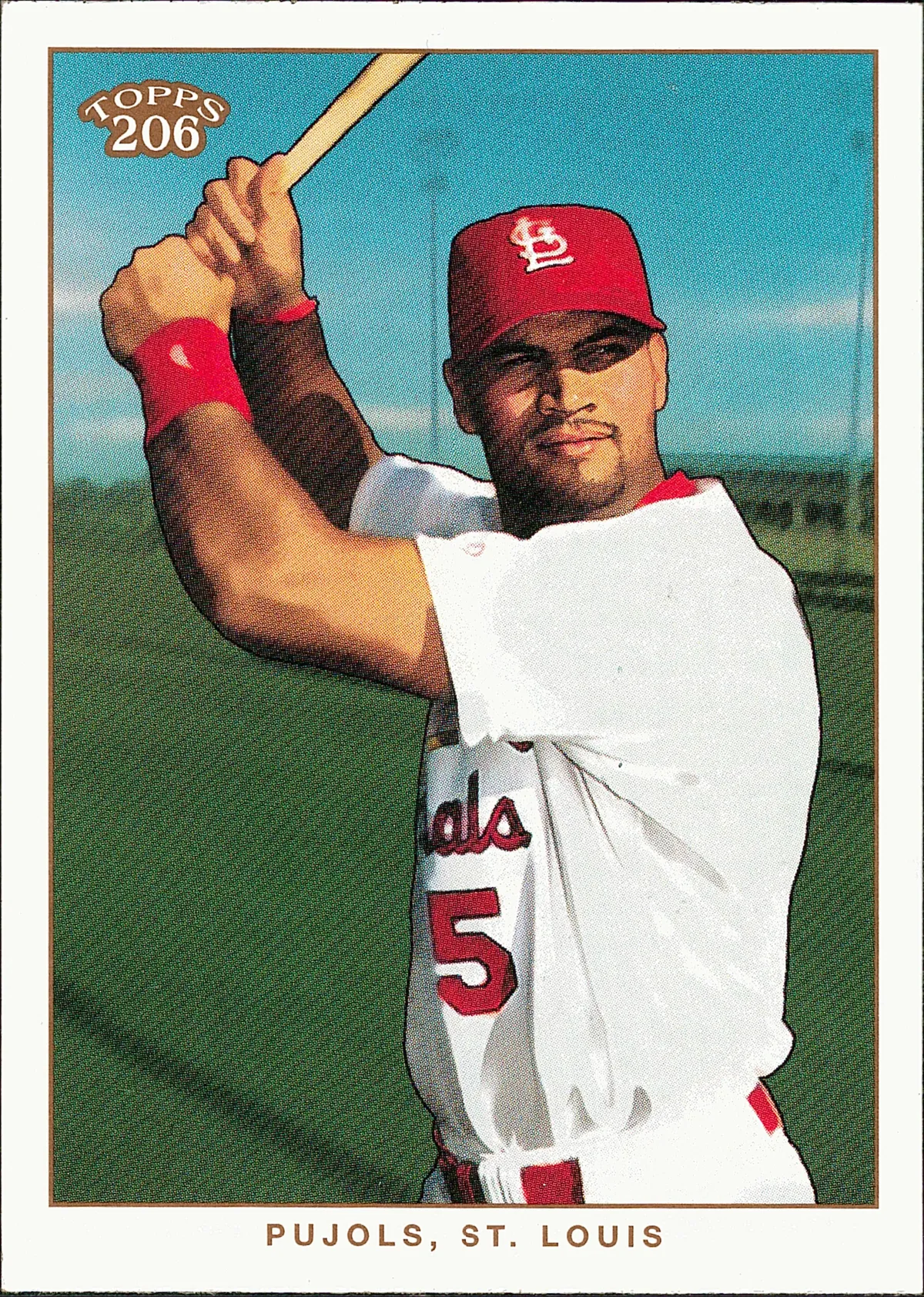 2002 Topps 206 With Bat #200c Albert Pujols St. Louis Cardinals · Whatnot:  Shop, Sell, Connect, image size:1200x1684