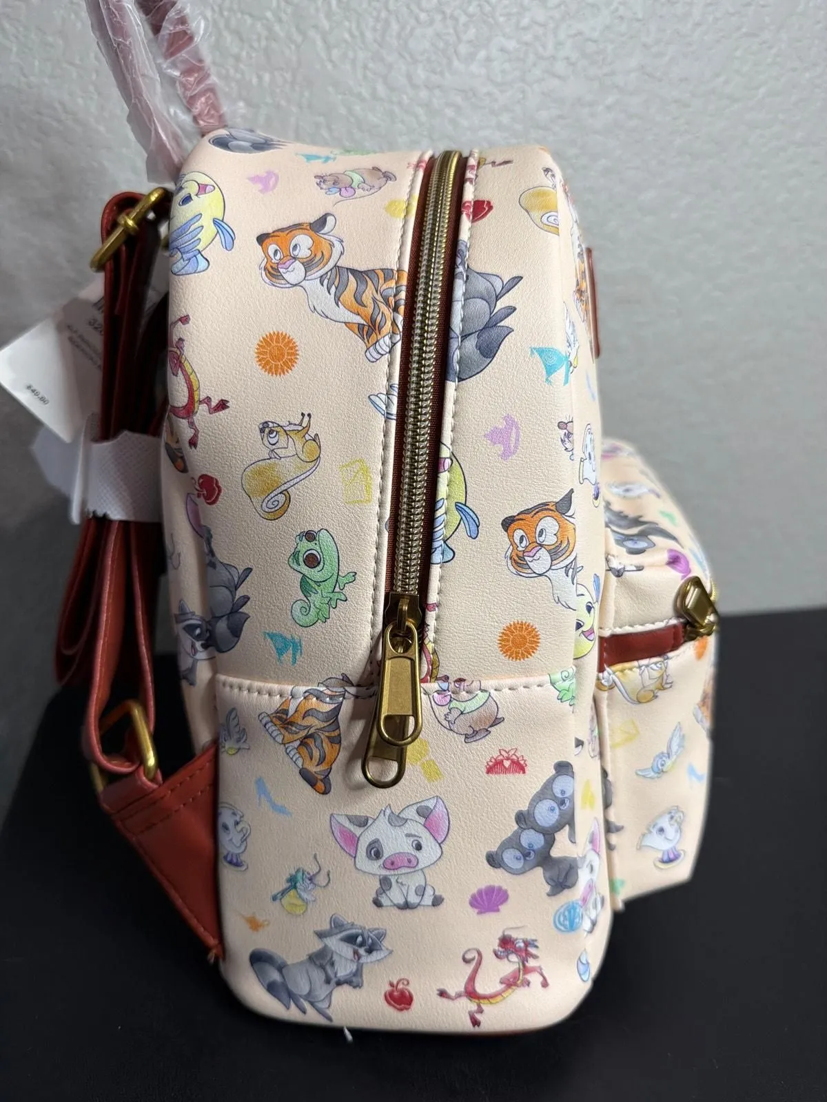 disney mini backpack with wallet Loungefly Minnie Mouse Chocolate Ice Cream Cone Backpack Curacao whipped cream Amazon.com: Disney Backpack Buddy Bag