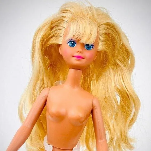 Vintage Mattel MuÃ±eca Mattel 1988 1987 Blende Island Fun Skipper