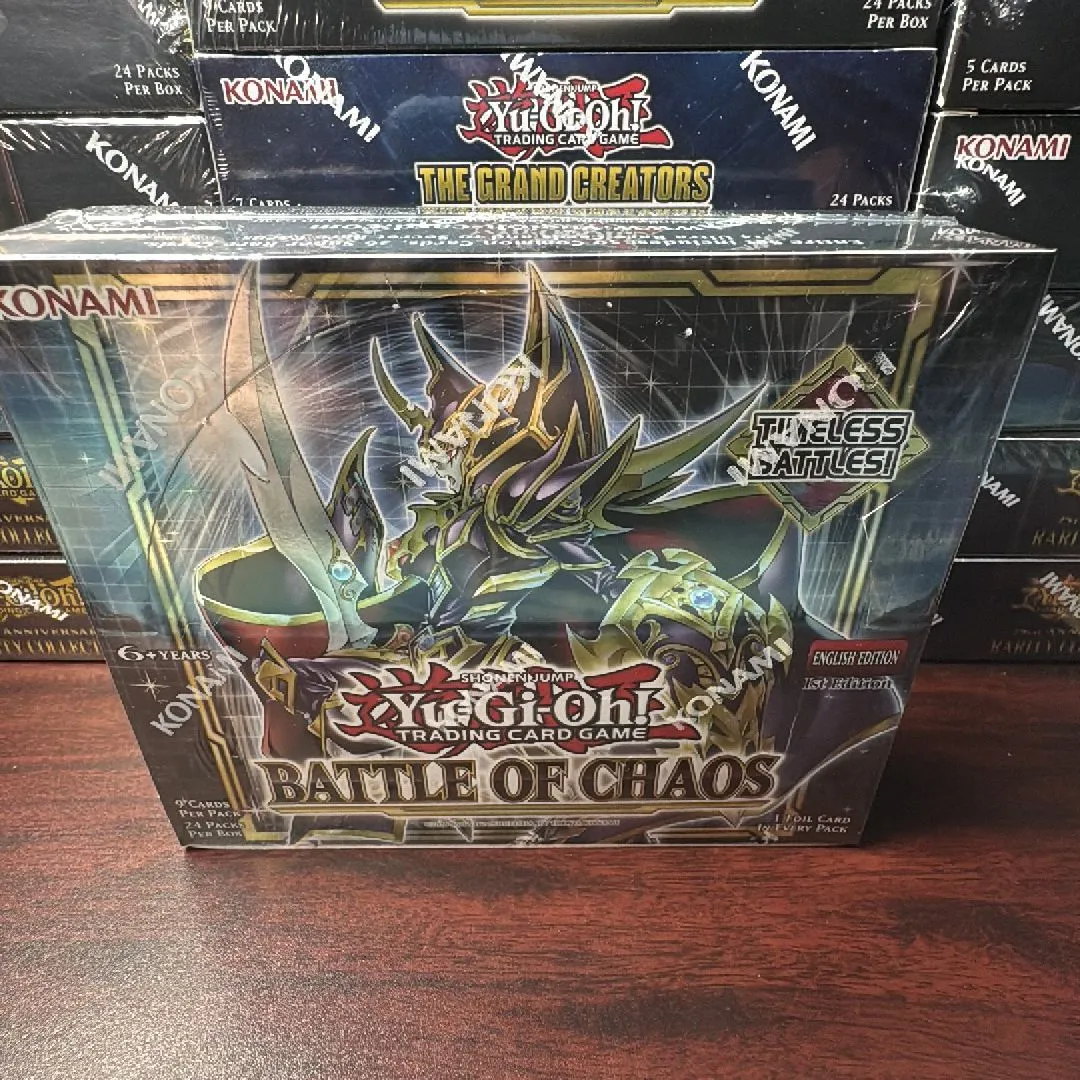 battle of chaos booster box Amazon.com: Yu-Gi-Oh! TCG: Invasion of Chaos Booster Box : Toys & Games main image 0