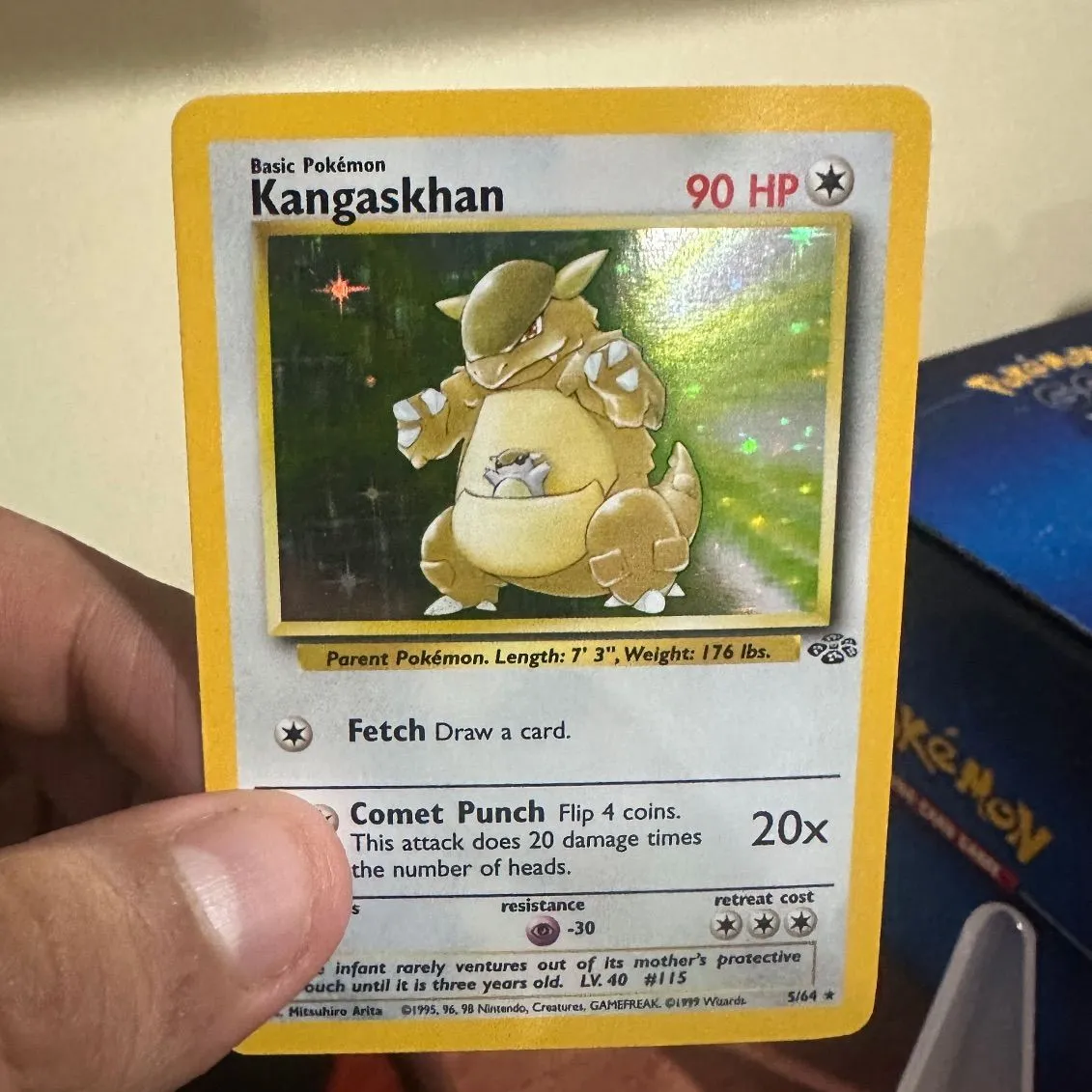 Kangaskhan English Vintage Holo.JNM  Whatnot: Shop, Sell, Connect