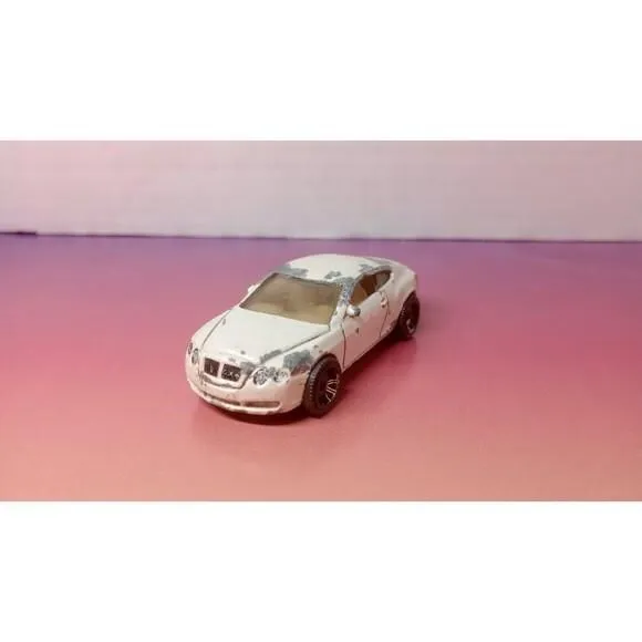 matchbox 2006 bentley continental gt silver 1/64 diecast loose