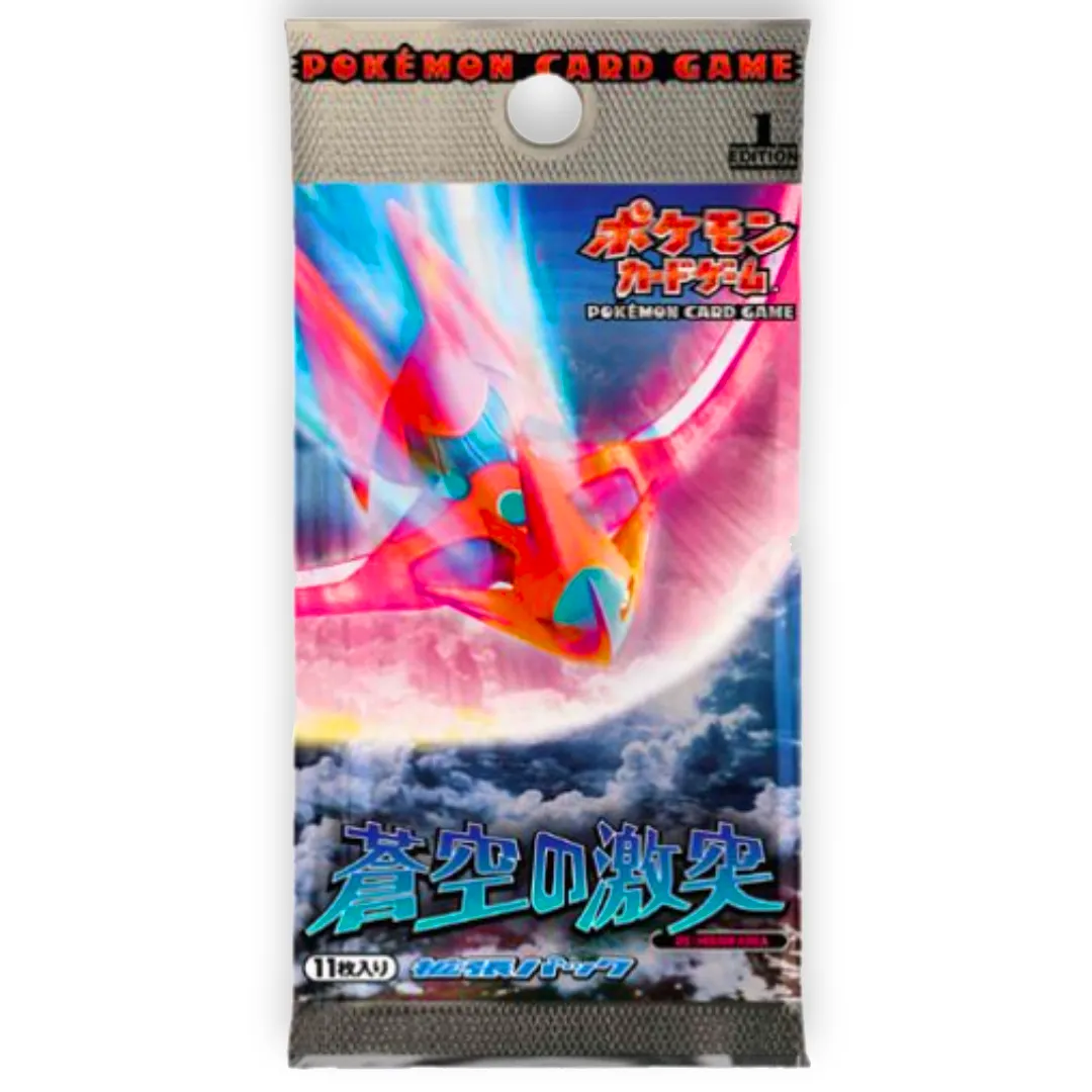 Japanese EX Deoxys (Clash of the Blue Sky) 1st Edition Booster Pack   Whatnot: Shop, Sell, Connect