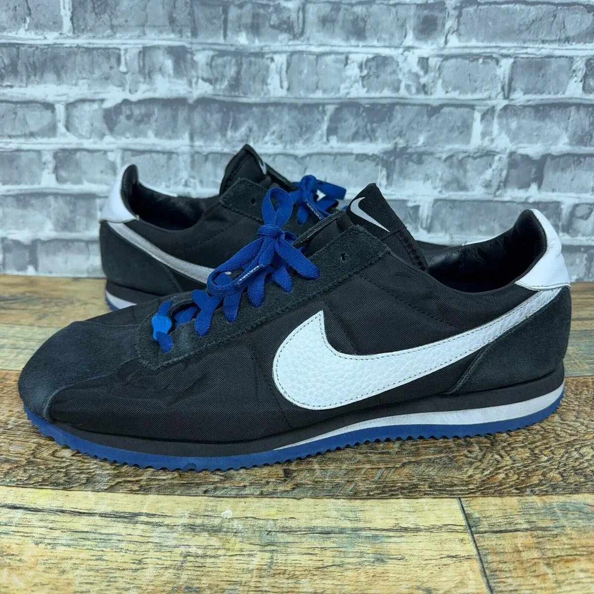Nike Cortez Basic SP Undefeated LA Black Royal Blue 815653-014 