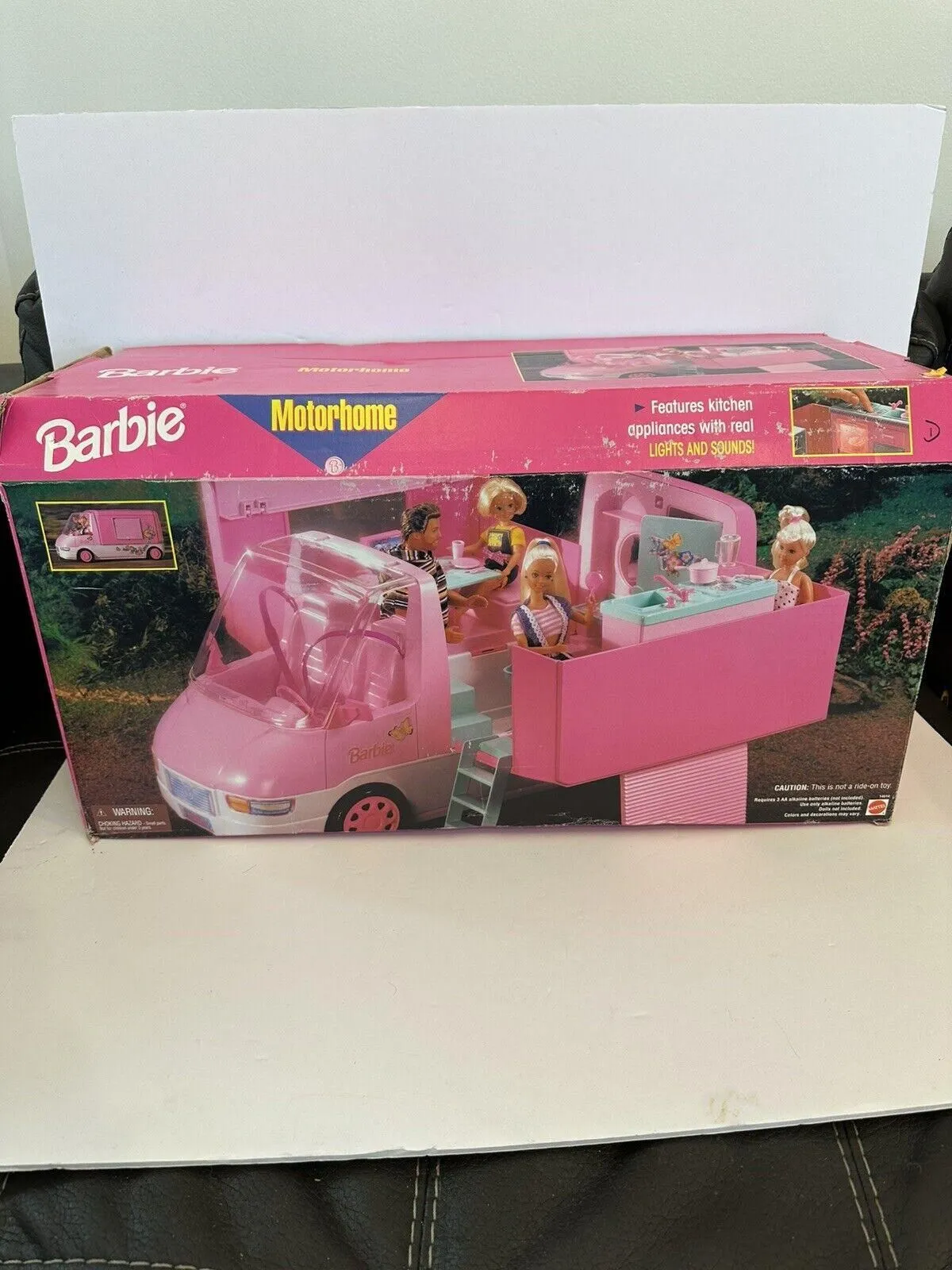 Barbie Motorhome RV Camper 1996 Mattel Large Version W Box  display picture 1