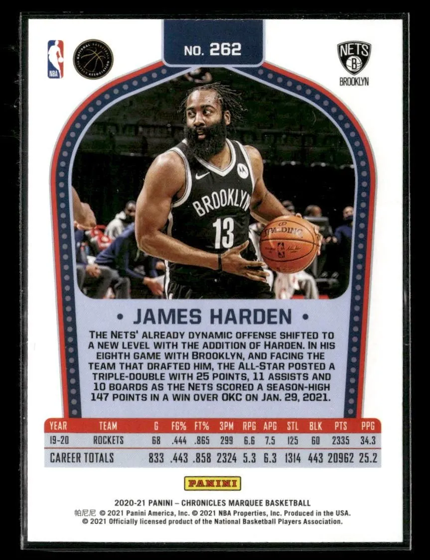 Nba Player James Harden 29 2022-23 Hoops James Harden Philadelphia