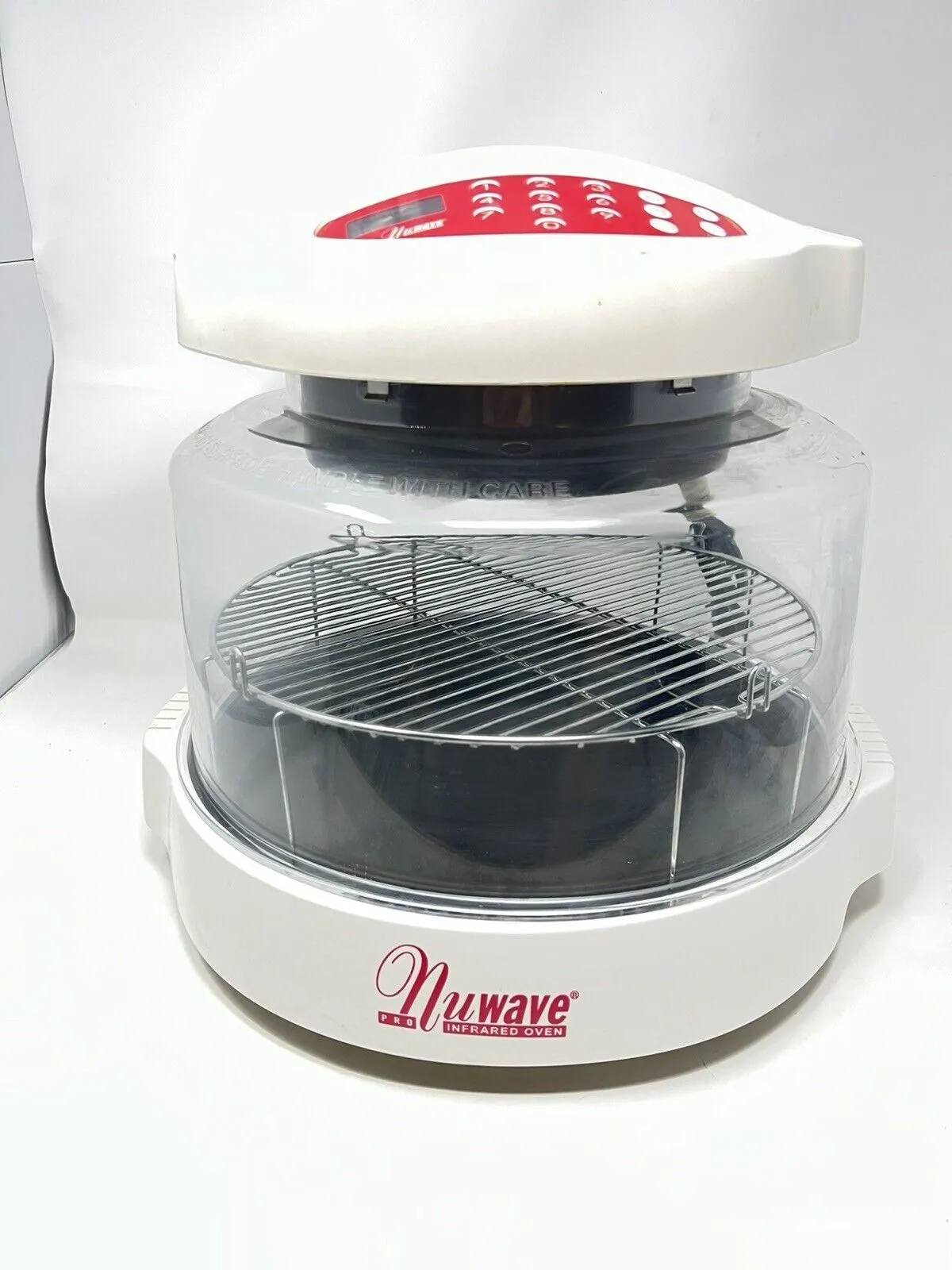 NuWave Pro Infrared Oven White/Red, Nu Wave 20331, Tested & Works ...