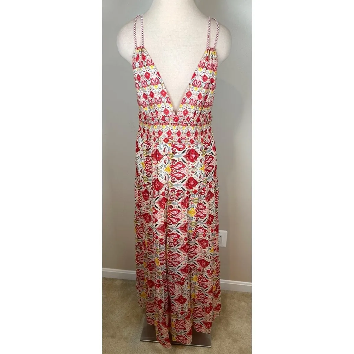 chinese dress ladies Karolina Halter Maxi Dress  The Gold Parrot