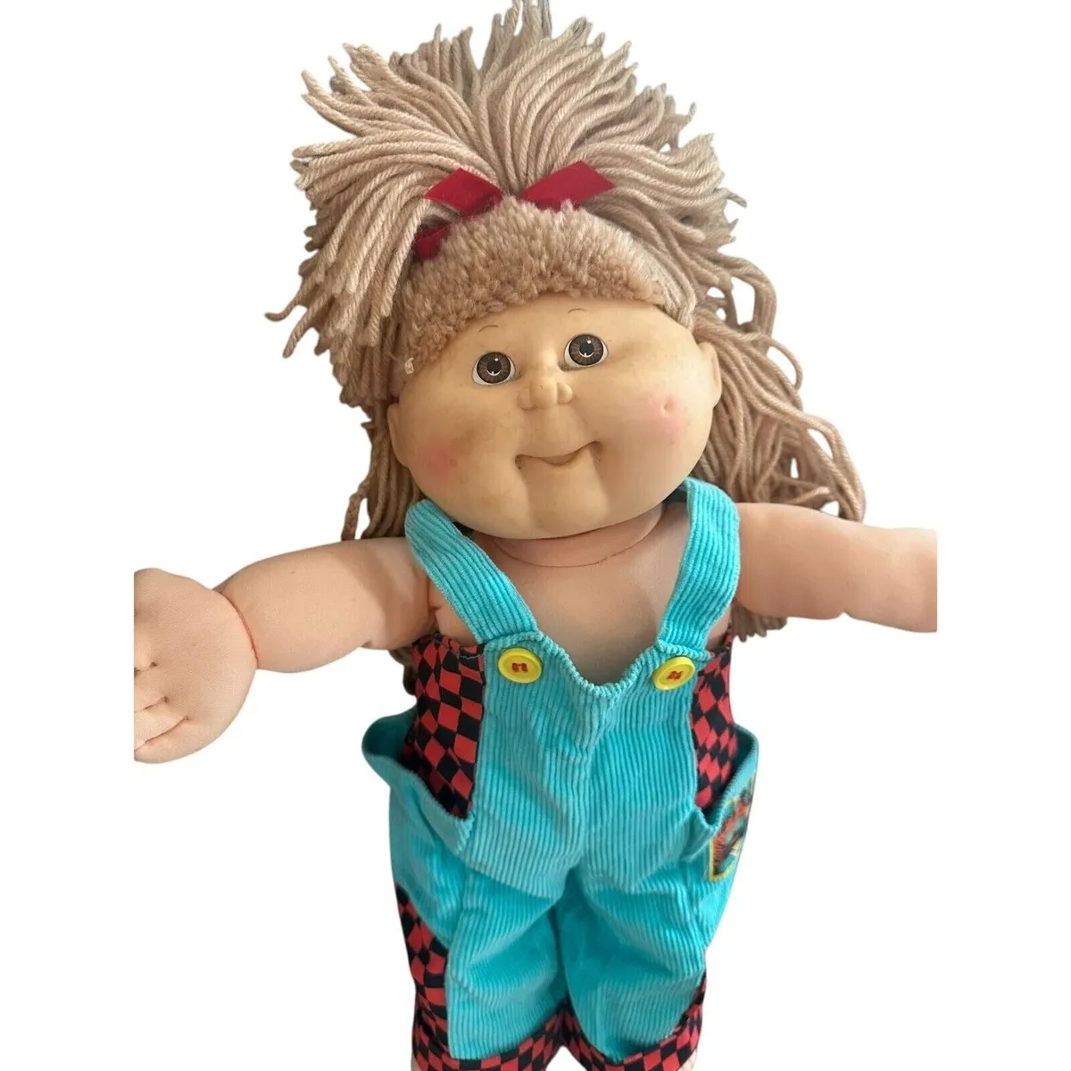 First Edition 1990 Cabbage Patch Doll Xavier Roberts 16” · Whatnot