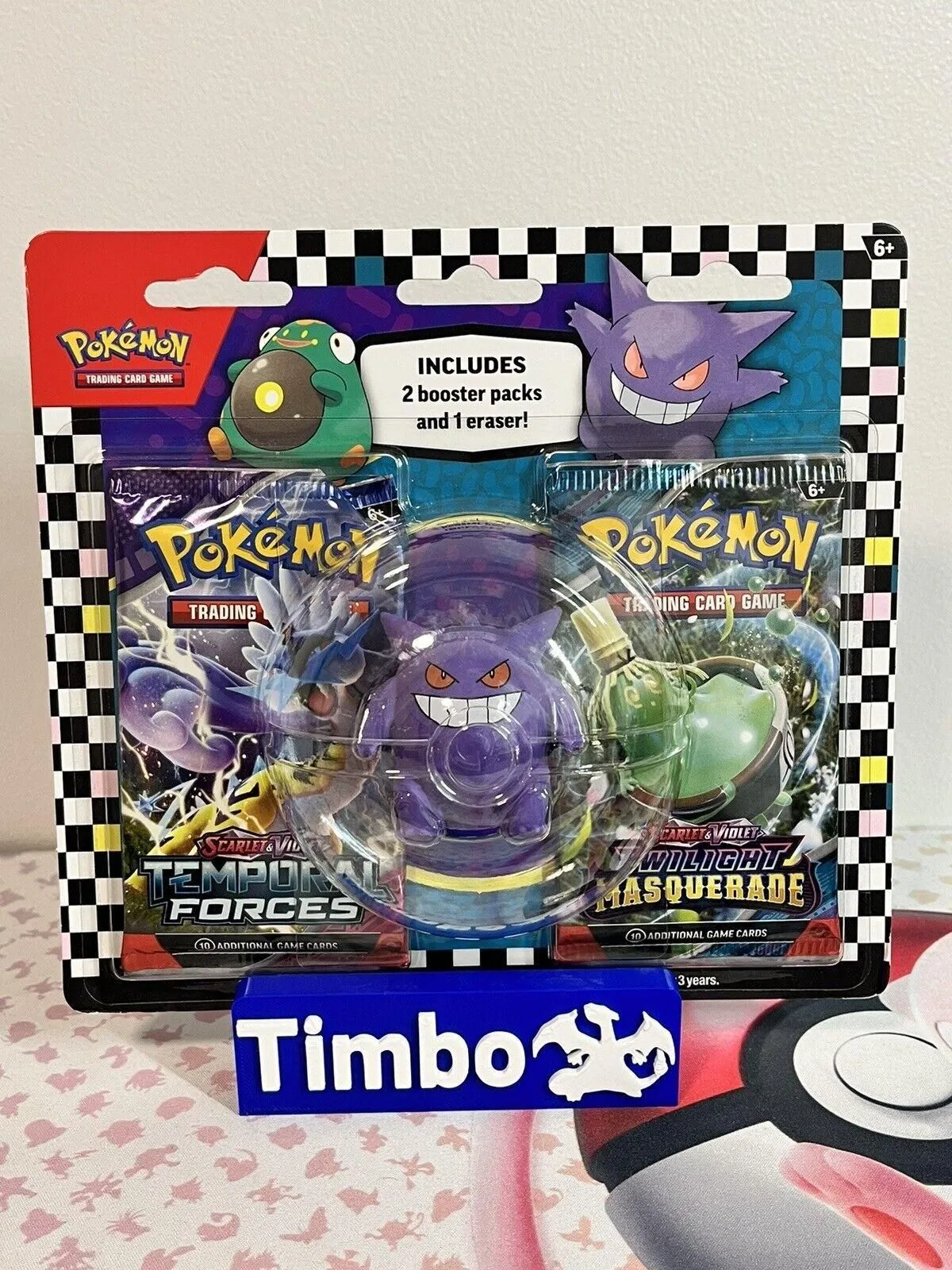 pokémon tcg 2 booster packs & gengar eraser Amazon.com: Pokémon TCG: Back to School Eraser Blister – Gengar (1 Eraser & 2  Booster Packs) : Toys & Games main image 1