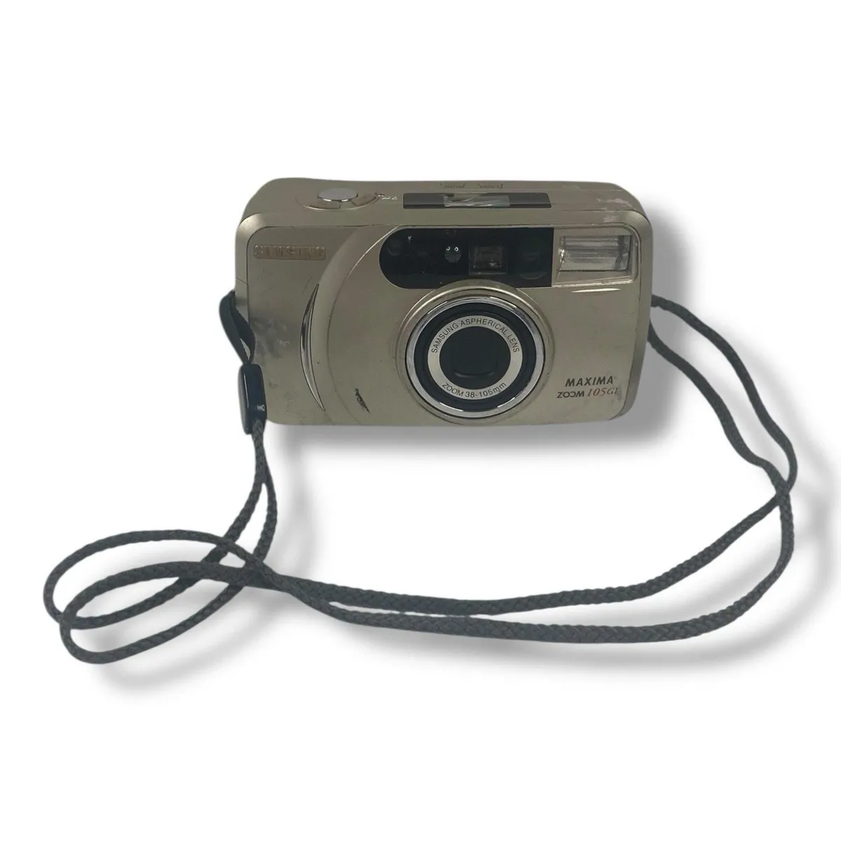 Samsung Maxima Zoom 105GL 35mm Point Shoot Film Camera TESTED