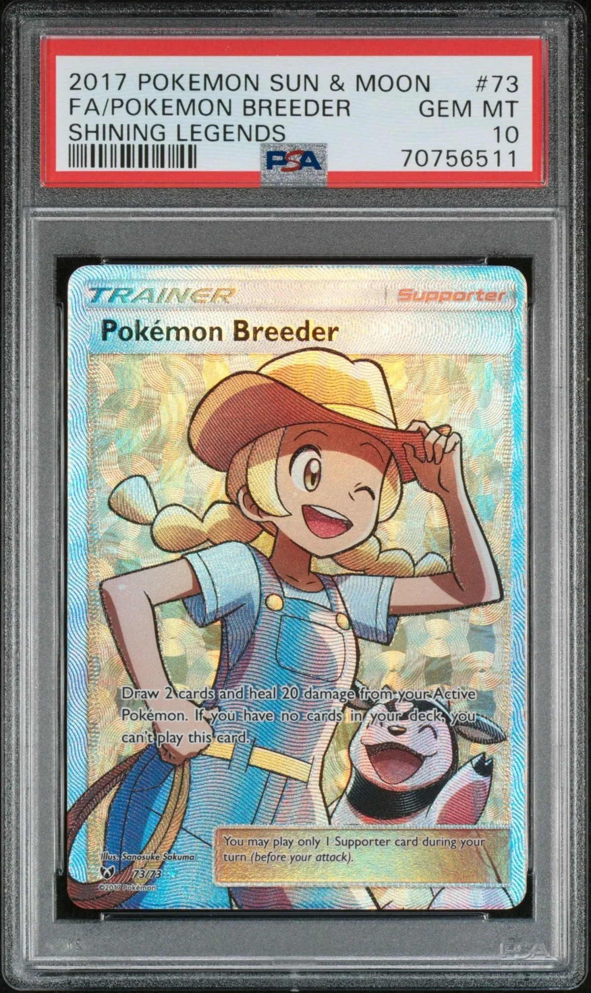 FA/POKEMON BREEDER | 2017 POKEMON SUN & MOON SHINING LEGENDS 73 | SHINING  LEGENDS | PSA GEM MT 10 - 70756511 - 70756511  Whatnot: Shop, Sell, Connect