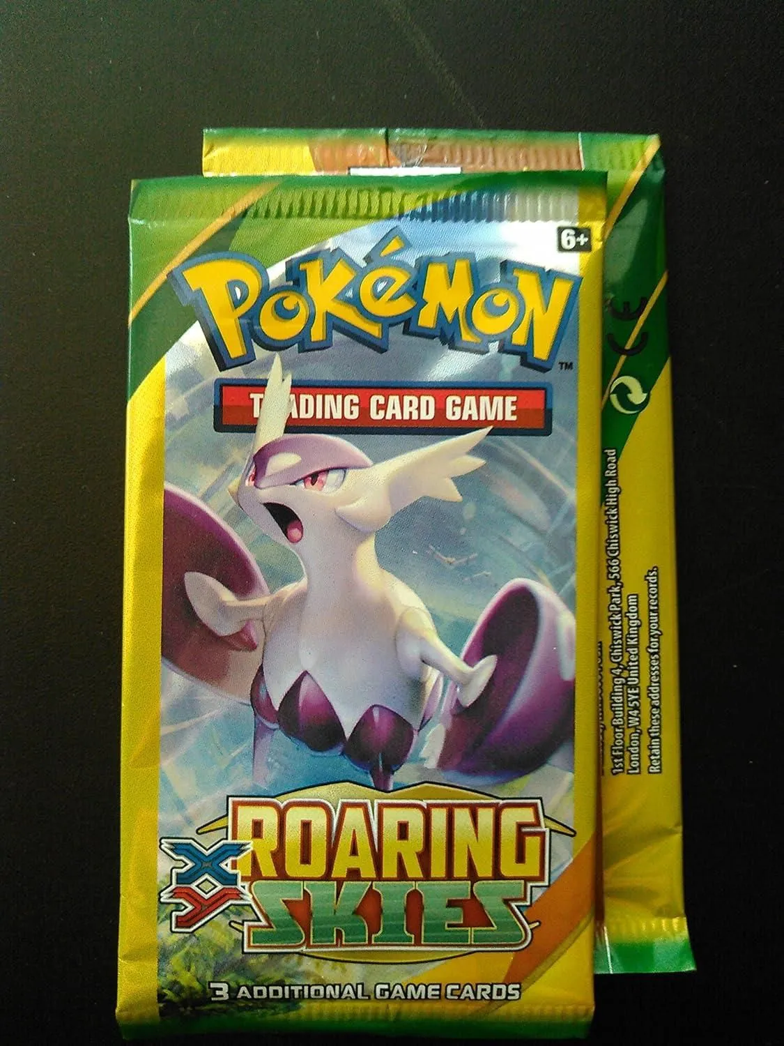 Pokemon XY Roaring Skies 3 Card Booster Pack  Whatnot: Shop, Sell, Connect