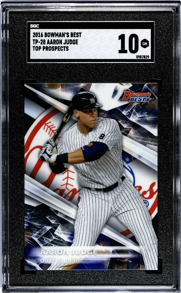 aaron judge rookie card graded 2018 Topps Chrome Aaron Judge PSA Graded 10 Green Refractor New York  Yankees Baseball Card #'d/99