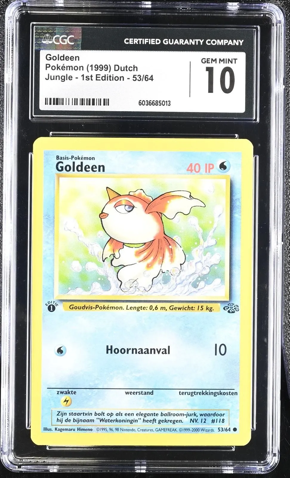 1995 goldeen pokemon card Goldeen - Neo Revelation - Pokemon