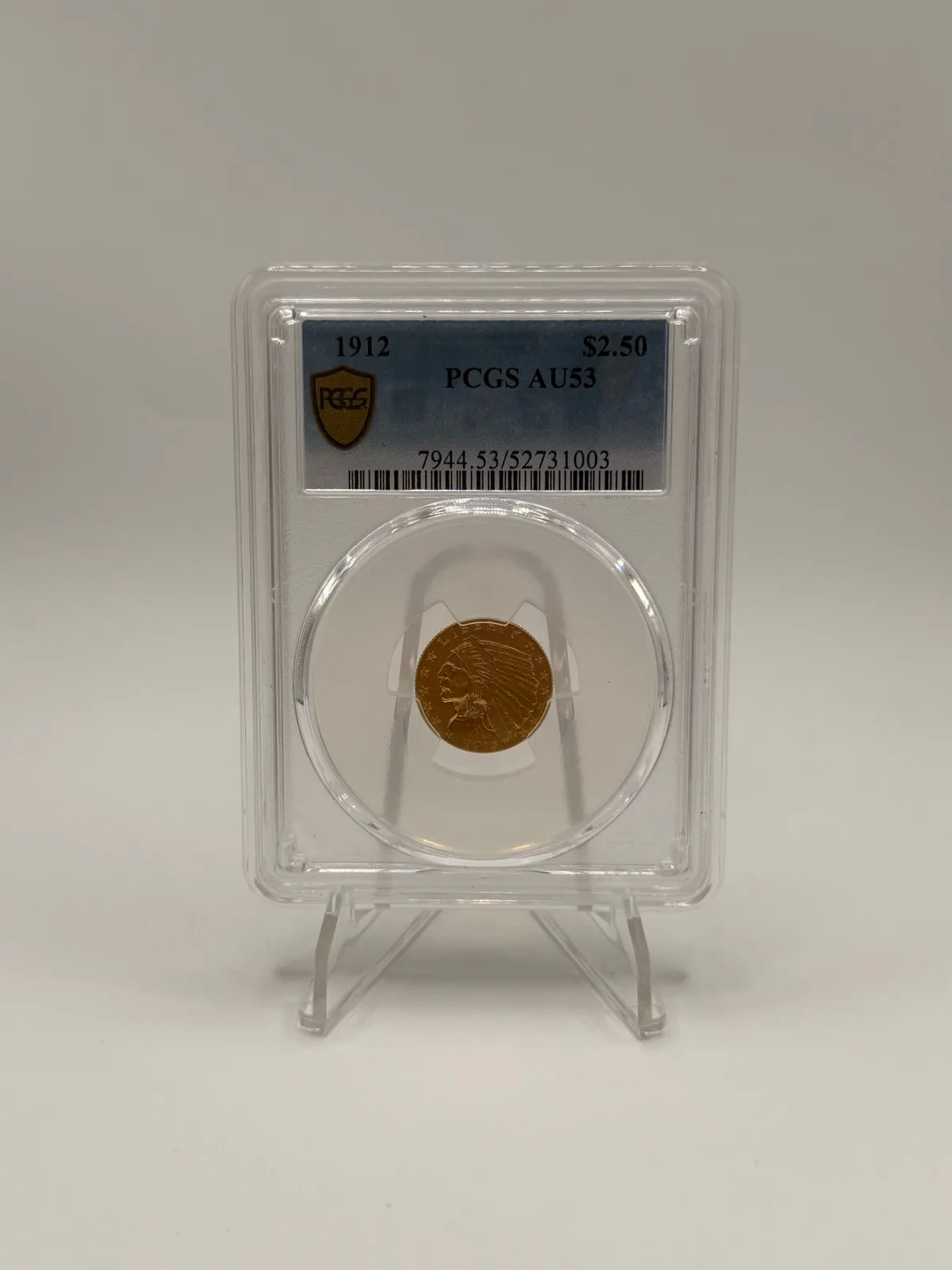 1912 PCGS AU53 Indian Gold $2.50 · Whatnot: Shop, Sell, Connect