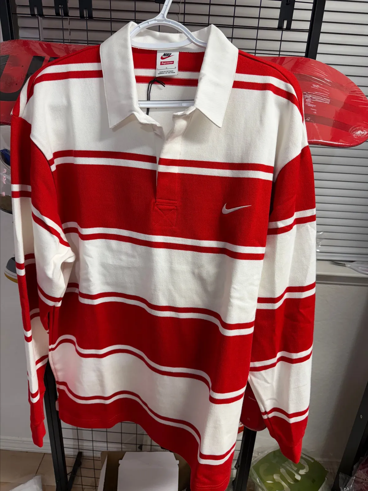 Supreme Nike Rugby shirt · Whatnot: Shop, Sell, Connect