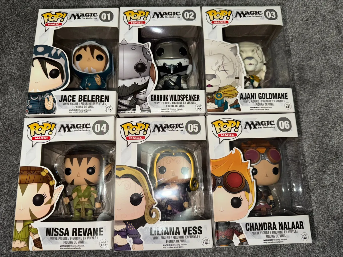 MTG マジック：ザ・ギャザリング フィギュア6体セット FUNKO MTG マジック：ザ・ギャザリング フィギュア6体セット FUNKO