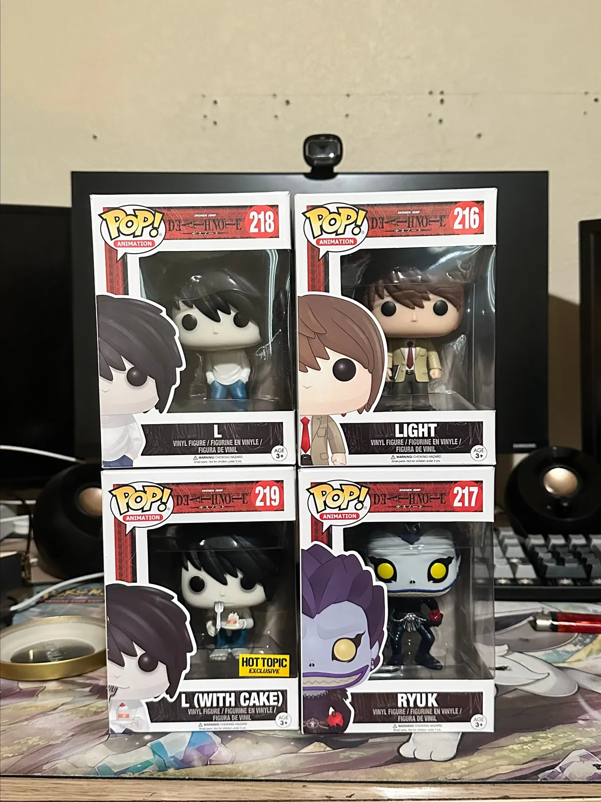 Death Note Funko Pop! Set – Wave One – 4″ Vinyl Figures