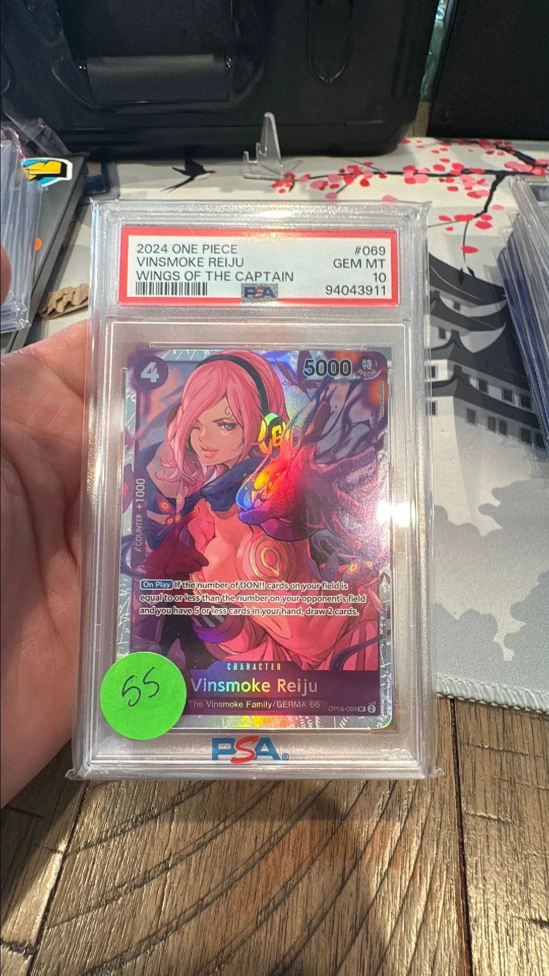 2023 ONE PIECE Vinsmoke レイジュ GEM MT 10 2023 ONE PIECE Vinsmoke レイジュ GEM MT 10 PSA 10 GEM MINT