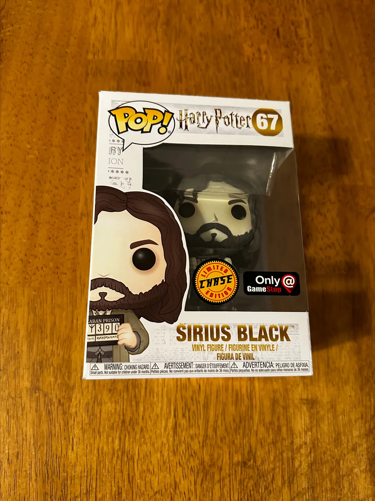 FUNKO POP! HARRY POTTER #67 CHASE SIRIUS popular BLACK GAMESTOP EXCLUSIVE SEE PICS