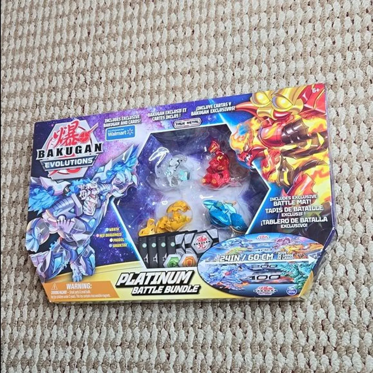 Bakugan Evolutions Platinum Battle Bundle With Battle Mat · Whatnot 