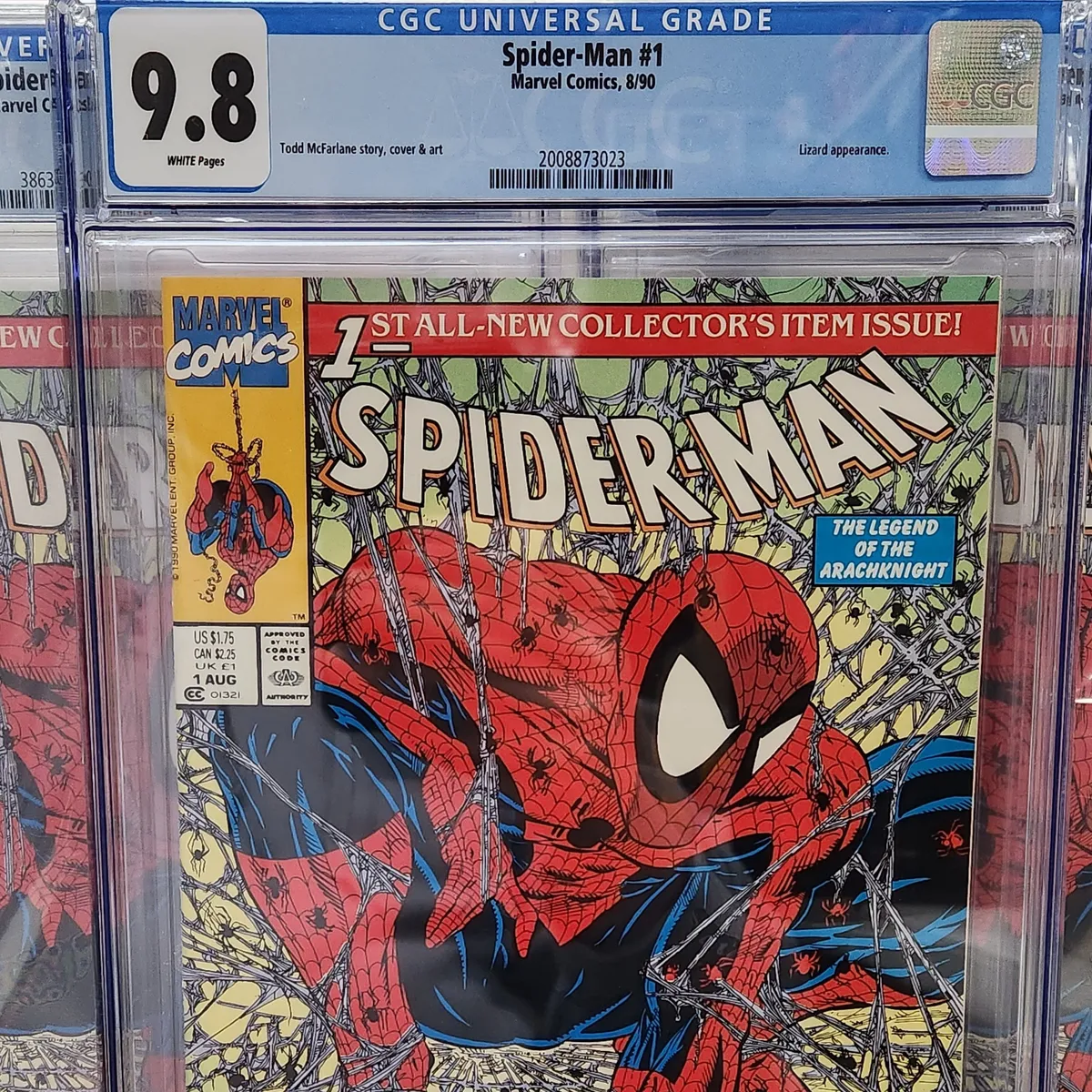 Spider-Man 1 CGC 9.8 1990 · Whatnot: Shop, Sell, Connect