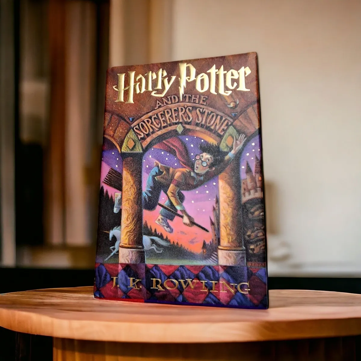 Hard cover first edition with error Harry Potter and the