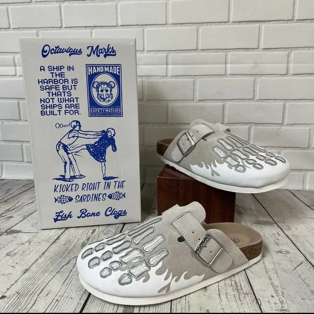 靴 Octavious Marks Fish Bone Clogs Octavious Marks Fish Bone 