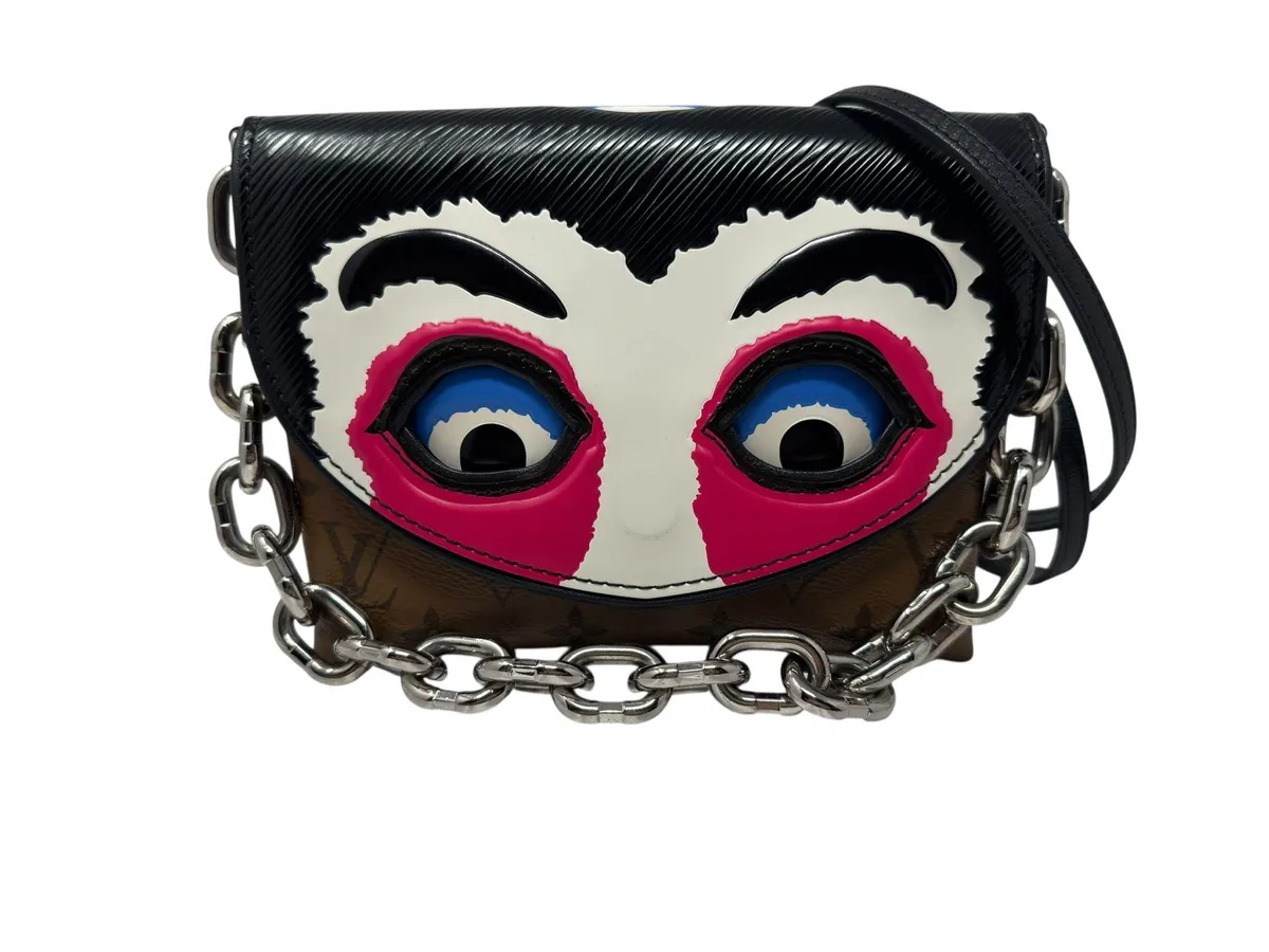 Louis Vuitton Limited Edition Reverse Monogram Kabuki Pochette