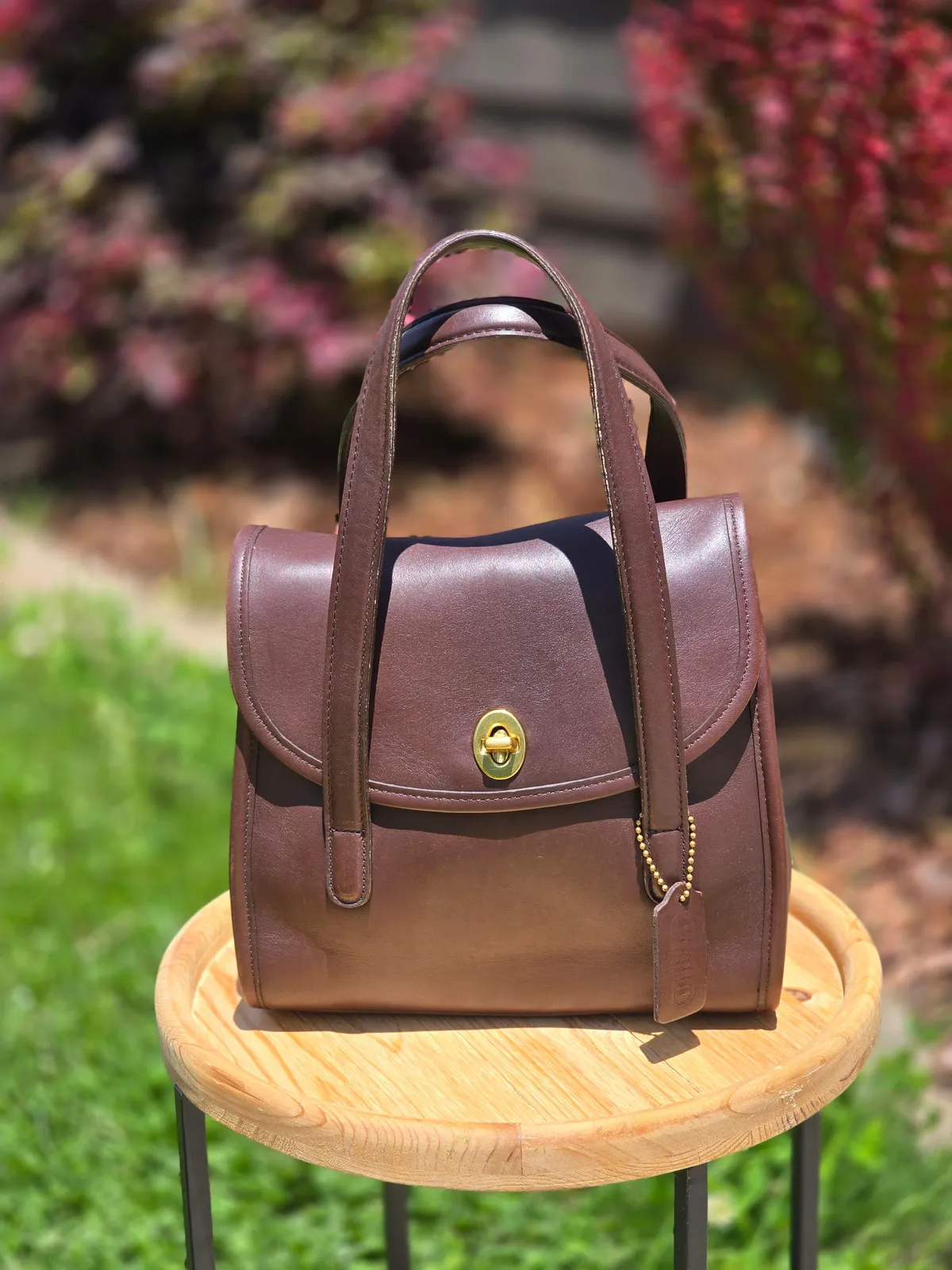 オールドコーチ vintage coach バッグ 9088 BELMONT VINTAGE COACH / OLD COACH BELMONT SATCHEL 9088 MAHOGANY ⁡ I