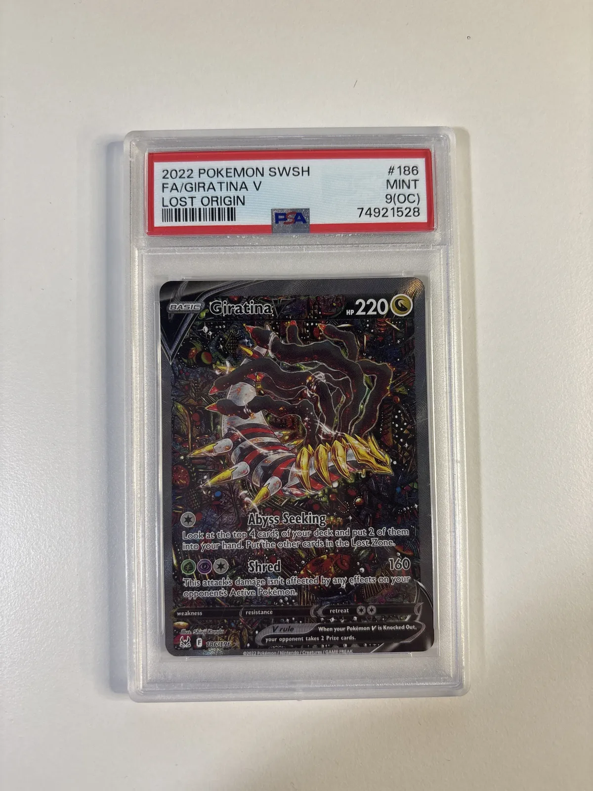 psa9 ギラティナ Giratina V PSA9 PSA 9] Pokemon Card “Giratina V” s11 111/100 SR Korean Ver