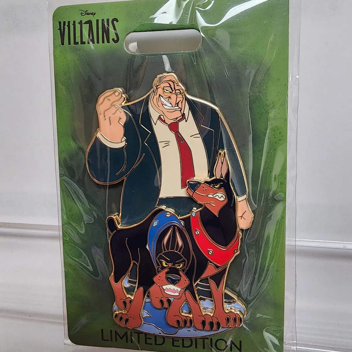 【未使用】否定の力　＋　Blue Collection- Pin Set D23 Expo 2024 Bill Sykes Mickey's of Glendale Villains