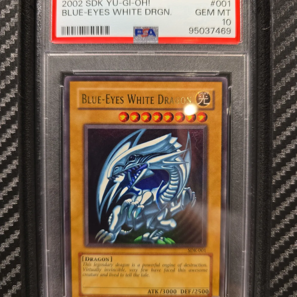 Yugioh - PSA 10 - Blue Eyes White Dragon - 2002 - SDK 001 - Standard Deck:  Kaiba · Whatnot: Buy, Sell & Go Live