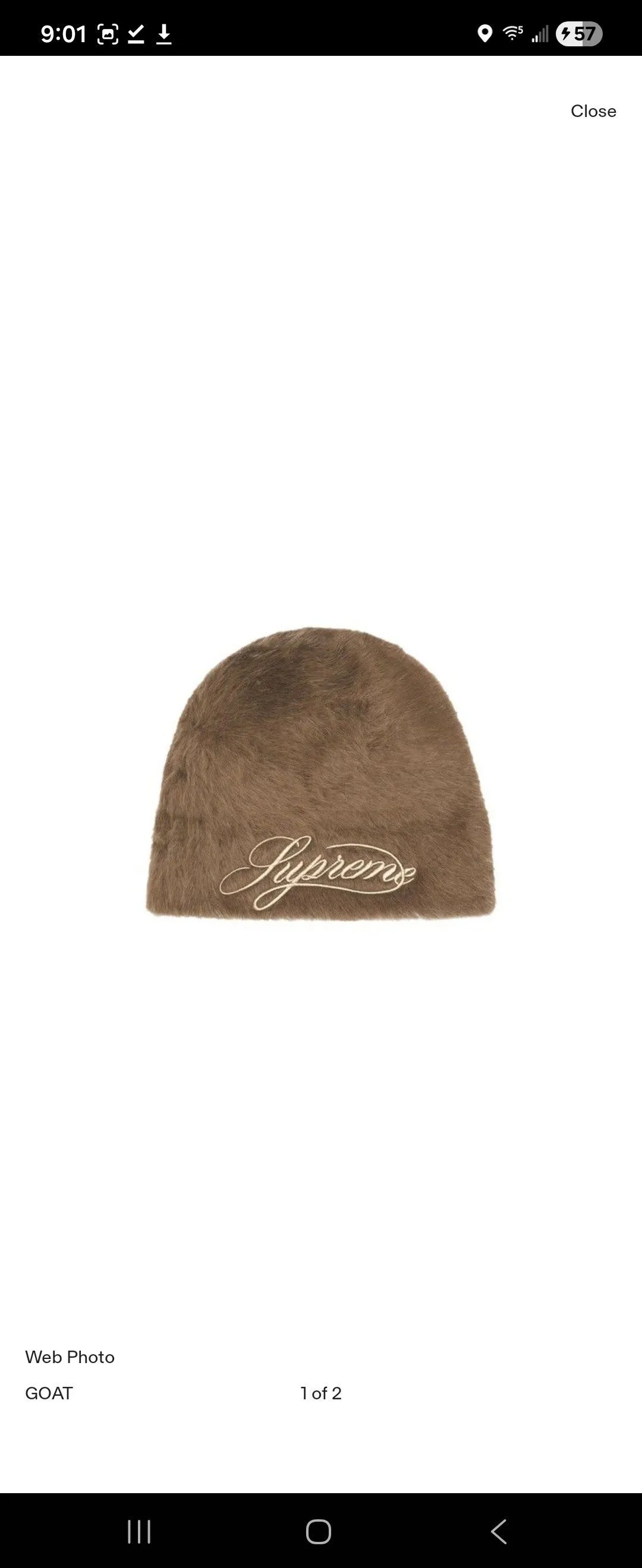 Supreme Kangol Furgora Skript Beanie (Brown) · Whatnot: Shop, Sell