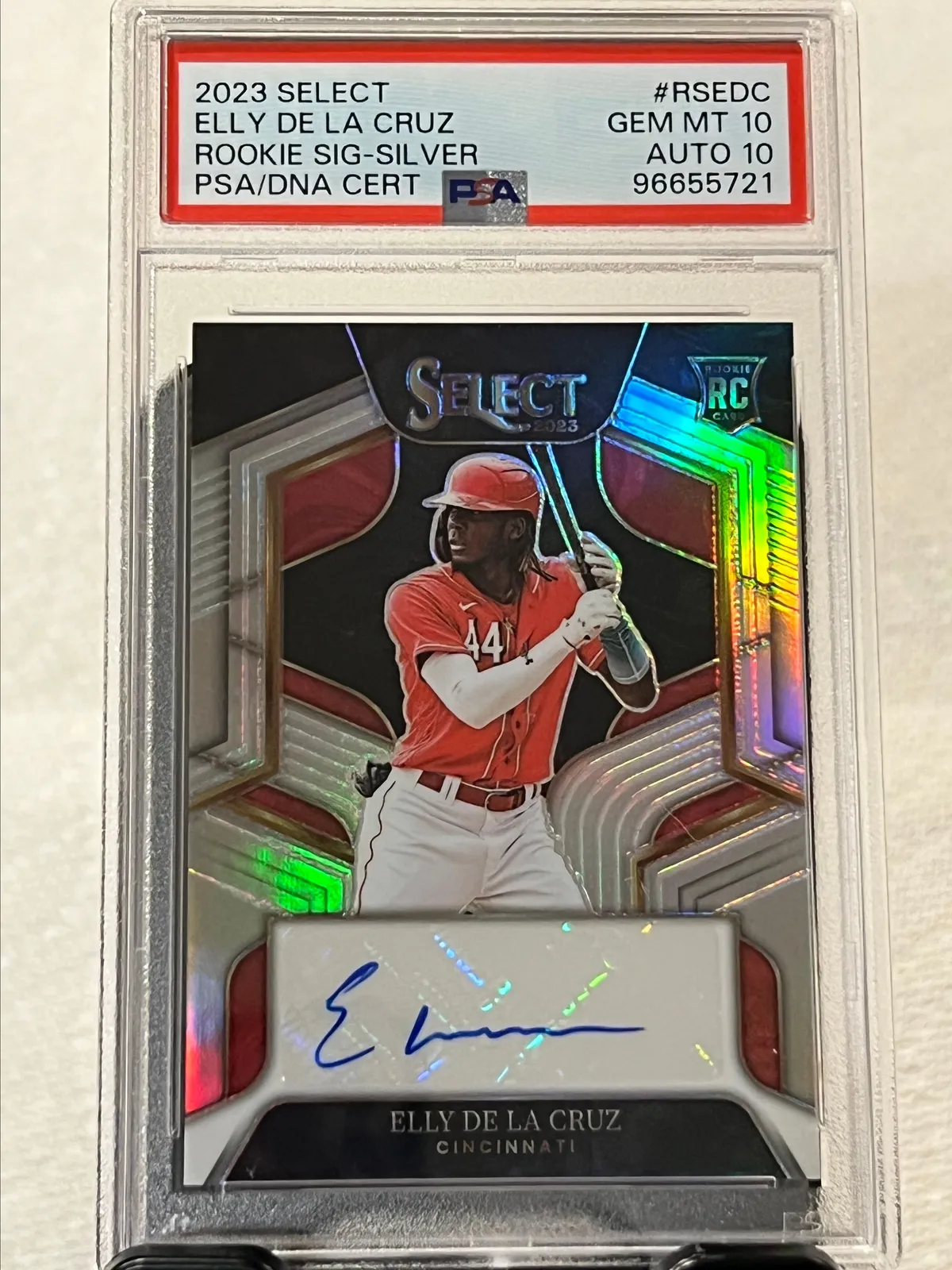 Elly De La Cruz Rookie Auto /99 PSA 10 · Whatnot: Shop, Sell