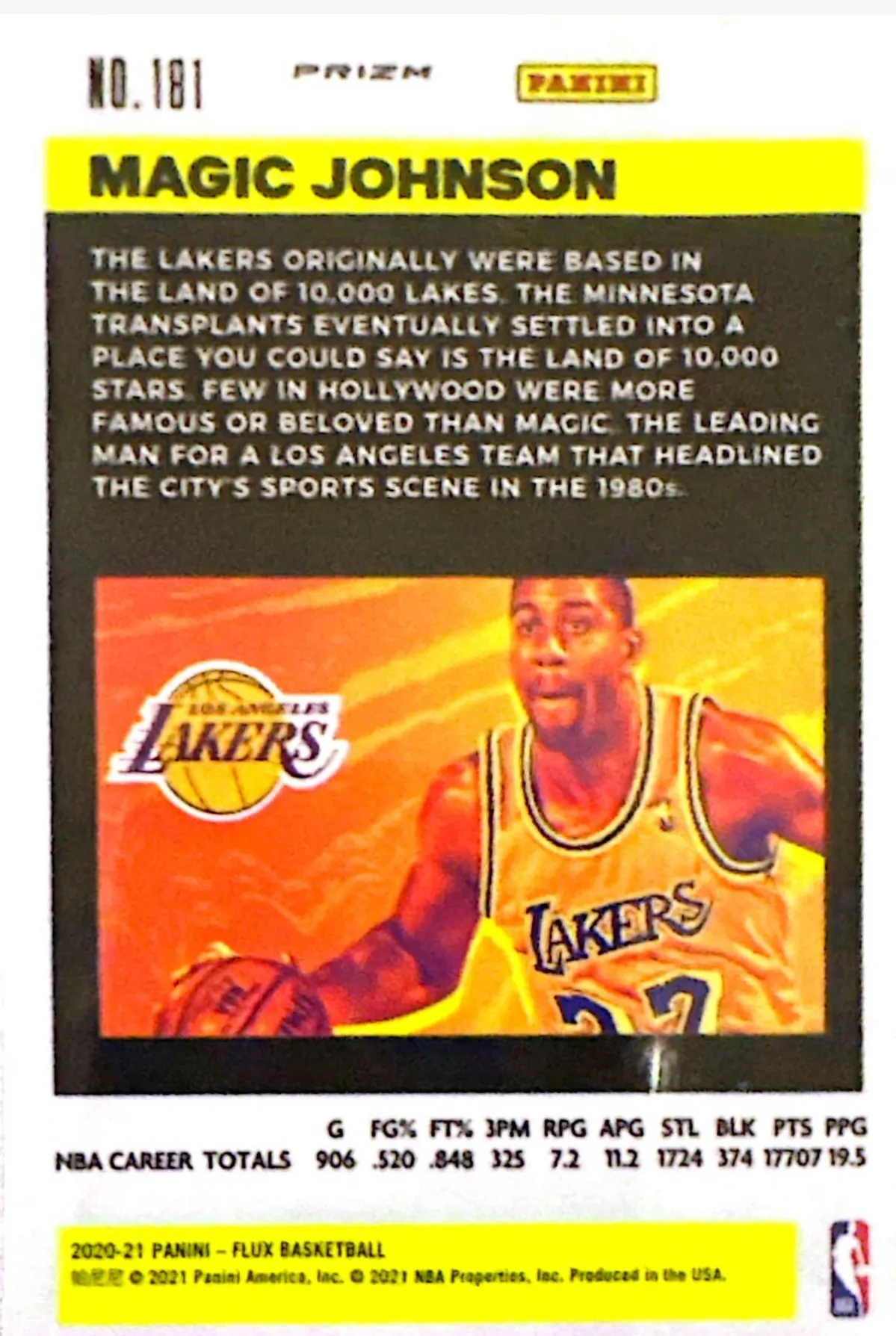 BE@RBRICK Magic Johnson Los Angeles Lake