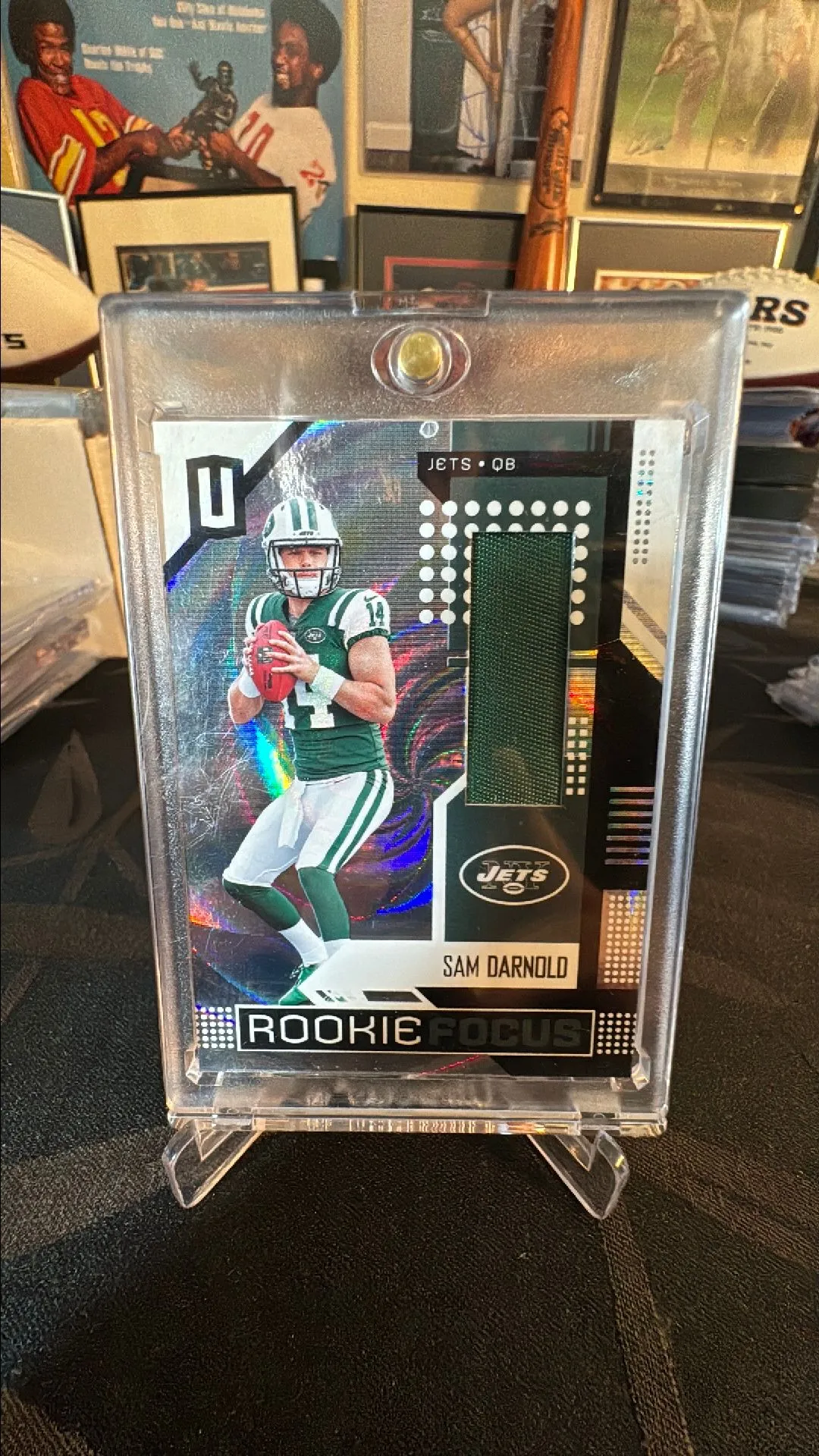 2018 Panini Unparalleled selling SAM DARNOLD Rookie Fireworks Refractor #’d 3/5 Panthers