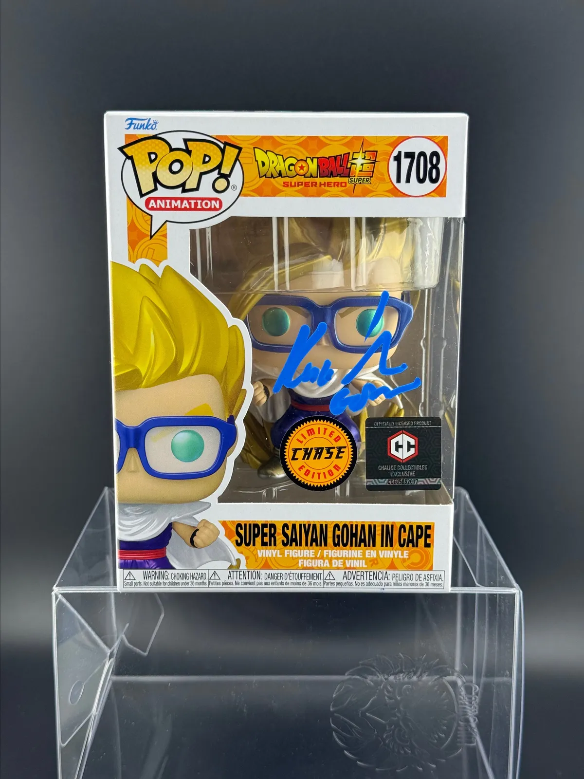 パーツ popochan Funko Pop! Dragon Ball Super Gohan in Cape #1708 Chalice