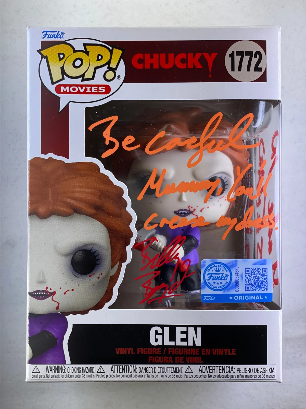 Block.B 『JAKCPOT』CD ※おまけ付き Funko Pop Glen (Unreleased) CHUCKY #1772 Special Edition