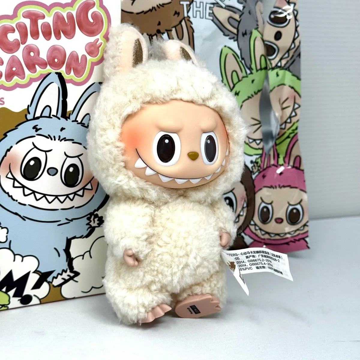 SOYMILK LABUBU - The Monsters - Exciting Macaron (NEW) Box