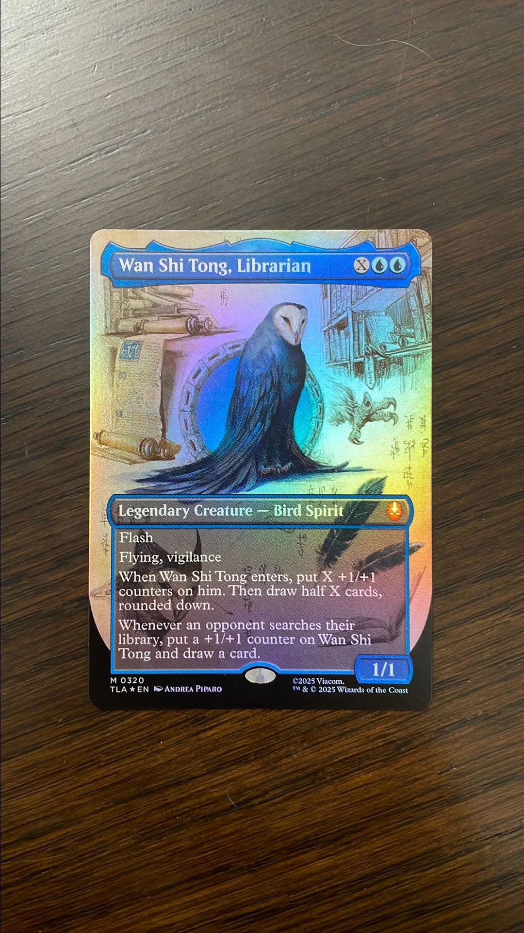 FOIL BORDERLESS WAN Shi Tong, Librarian (TLA) · Whatnot: Shop