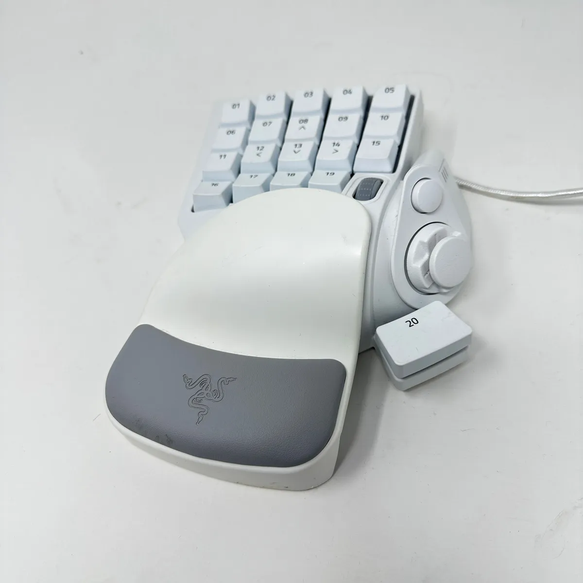 Razer Tartarus Pro Mercury ホワイト タルタロス 白（Razer