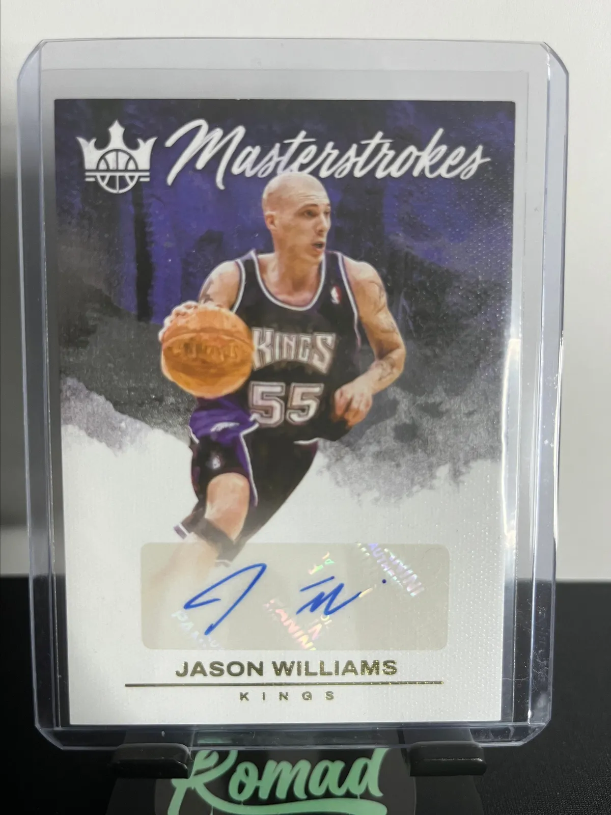 NBA JASON WILLIAMS AUTO 2017-18 PANINI NATIONAL TREASURES