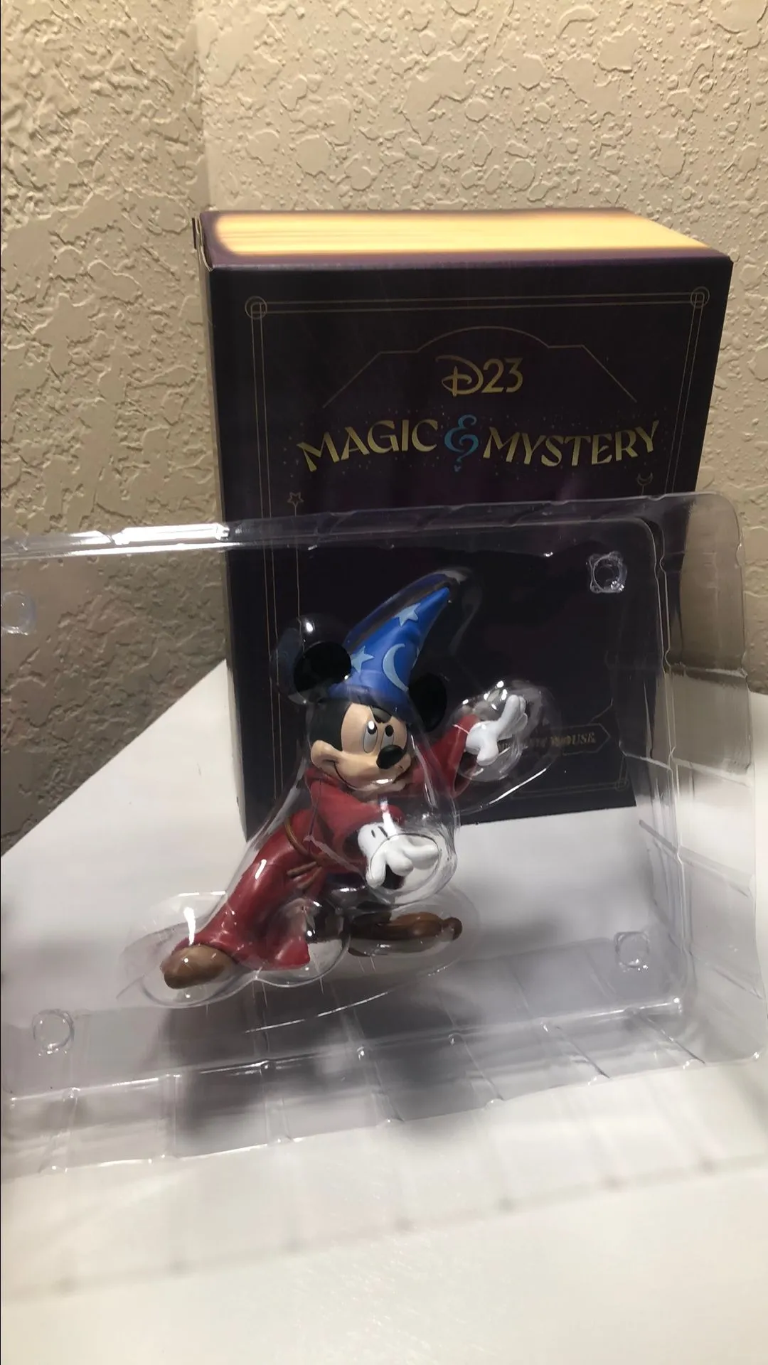 D23 Magic & Mystery Sorcerer Mickey Mouse Collectible Figure