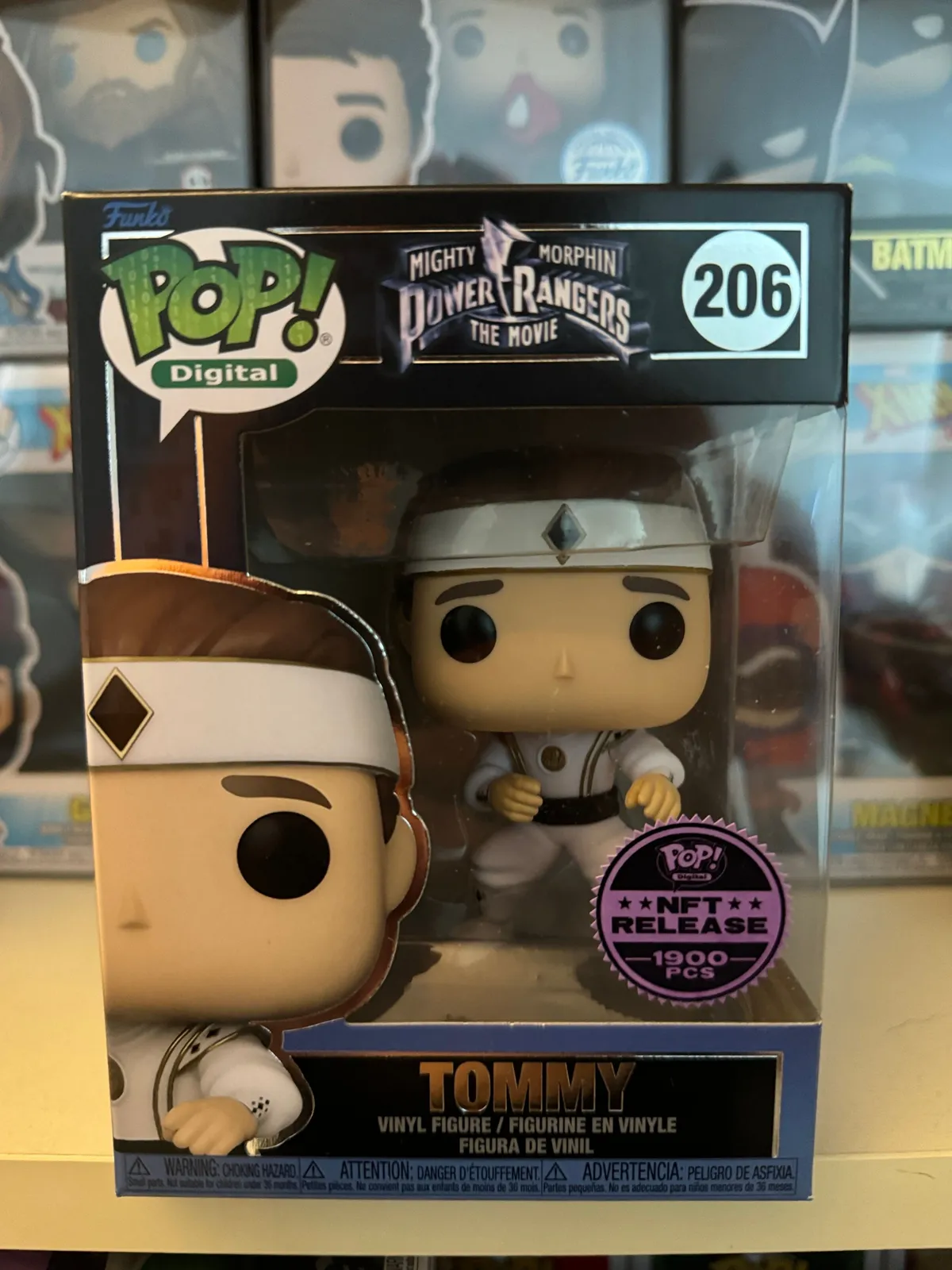 Funko Pop: MMPR Power Ranger outlet white