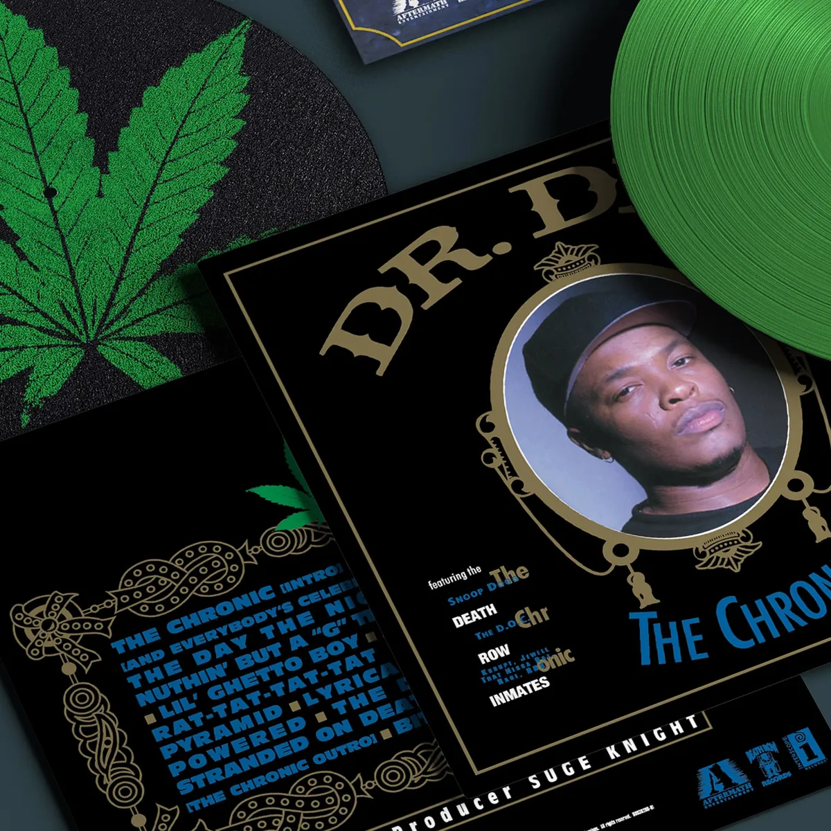 Dr. Dre – The Chronic – 2 x Vinyl (Green, Alternate Artwork